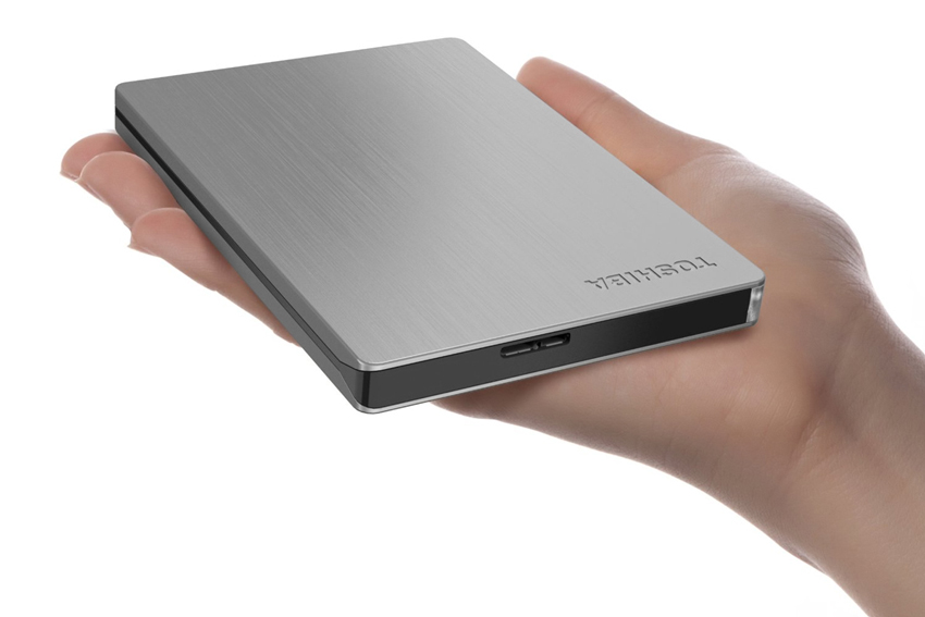 Ổ Cứng Di Động Toshiba CANVIO SLIM 1TB - USB 3.0 - Hàng Chính Hãng